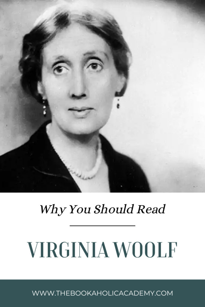 Why You Should Read Virginia Woolf - Pinterest Pin