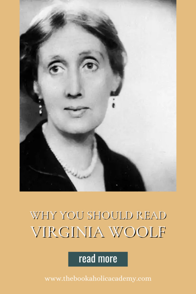 Why You Should Read Virginia Woolf - Pinterest Pin