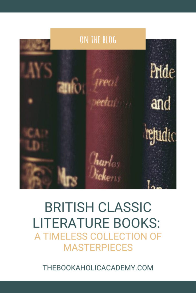 British Classic Literature Books Pinterest Pin