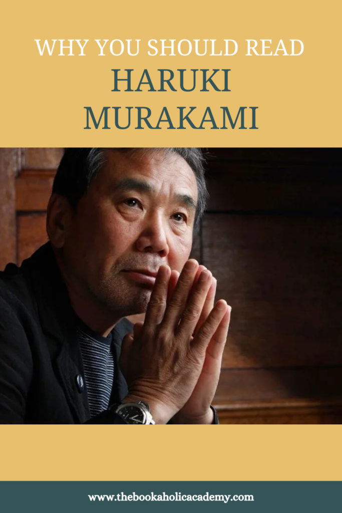 why you should read Haruki Murakami - Pinterest Pin