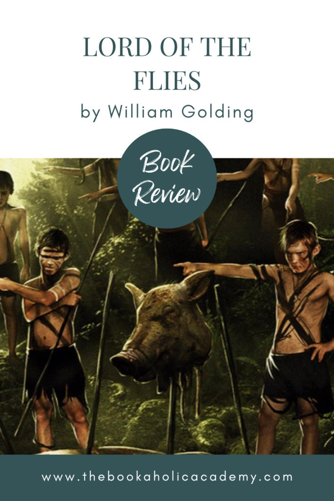 Review: Lord of The Flies by William Golding - Pinterest Pin