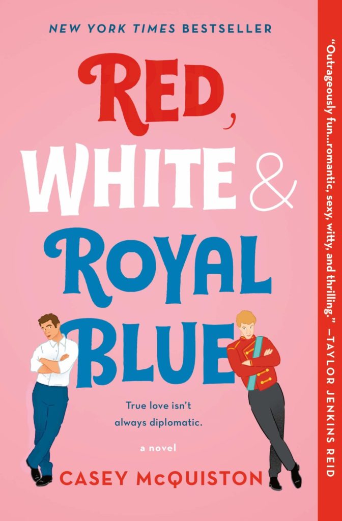 Red, White & Royal Blue Cover