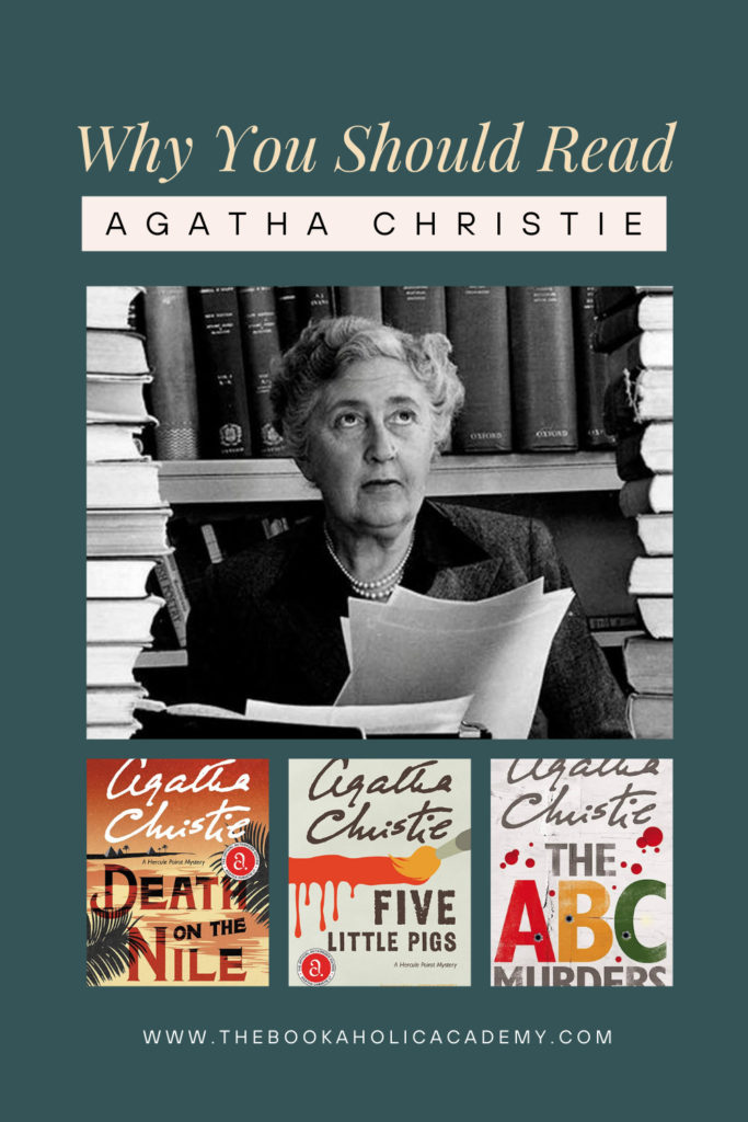 Why You Should Read Agatha Christie: Her Best Novels - Pinterest Pin