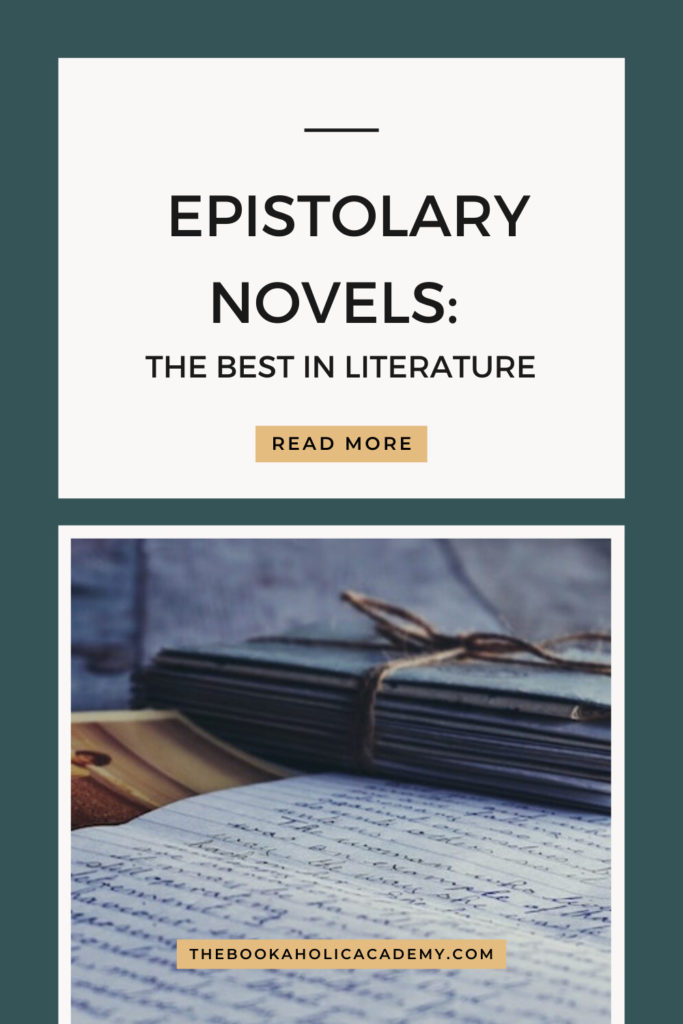 Exploring the Charm of Epistolary Novels: The Best in Literature - Pinterest Pin