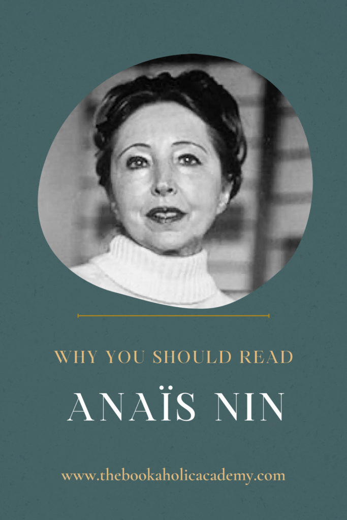 Why You Should Read Anaïs Nin - Pinterest Pin