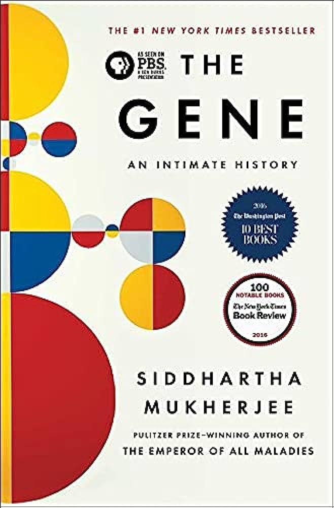 The Gene: An Intimate History Cover