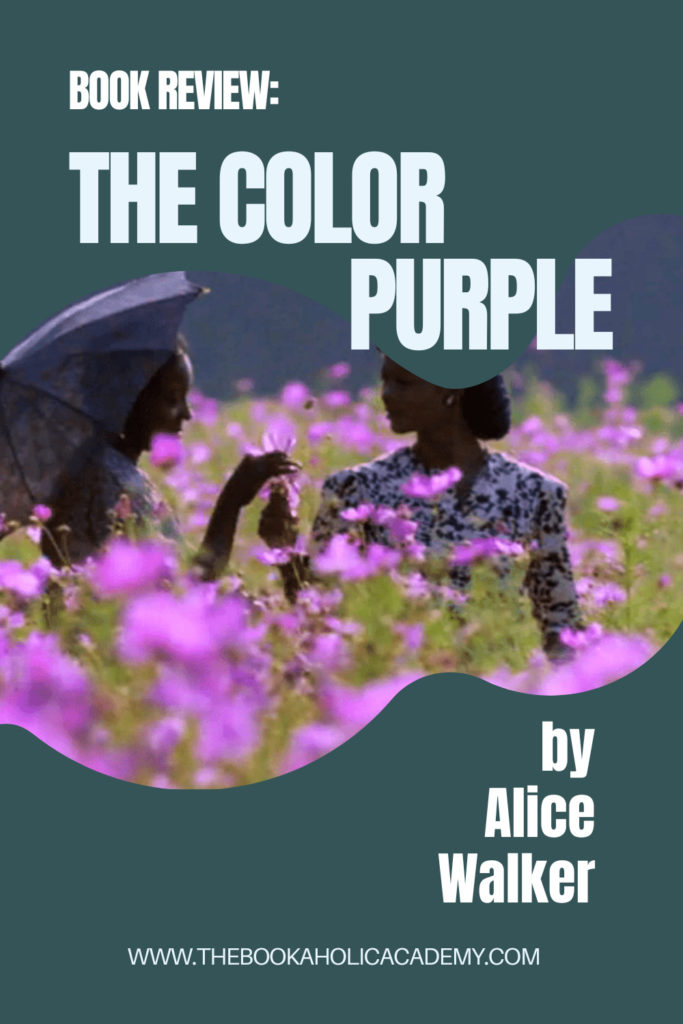 Review: The Color Purple by Alice Walker - Pinterest Pin