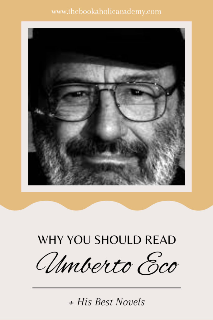 Why You Should Read Umberto Eco - Pinterest Pin