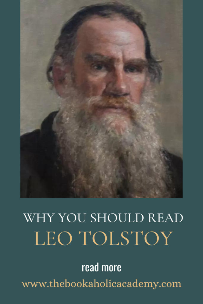 Why You Should Read Leo Tolstoy - Pinterest Pin