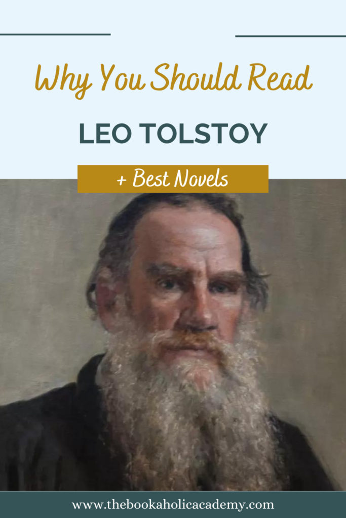 Why You Should Read Leo Tolstoy - Pinterest Pin