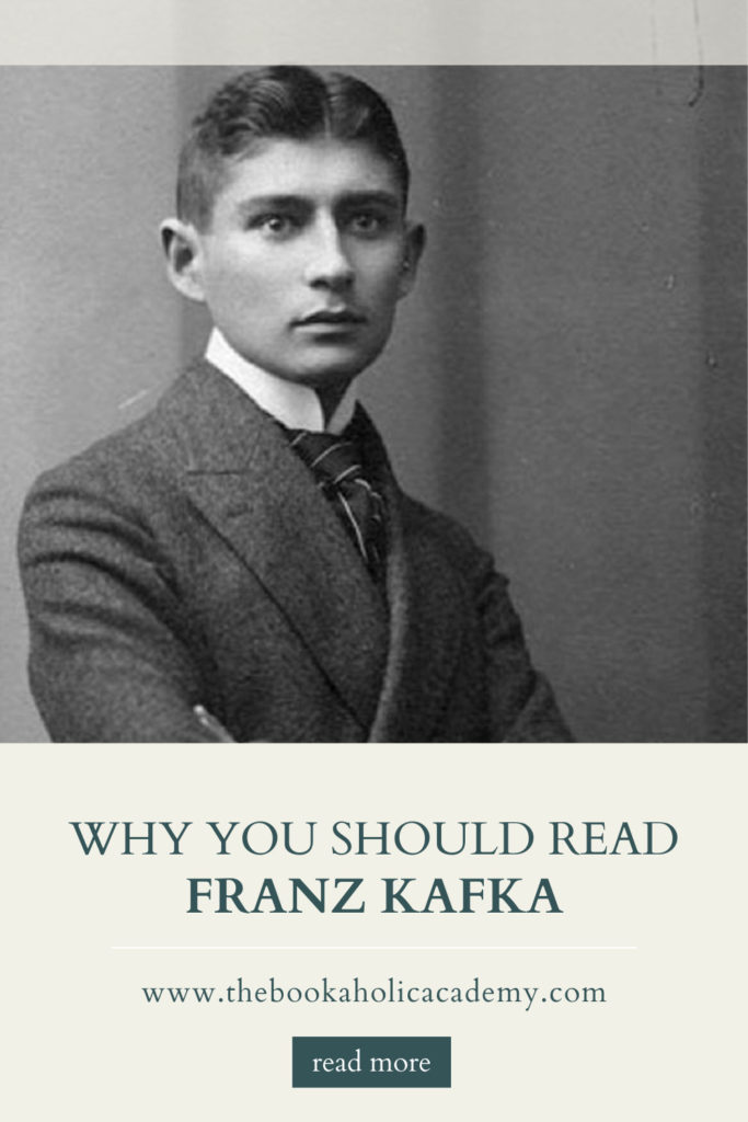 Why You Should Read Franz Kafka - Pinterest Pin