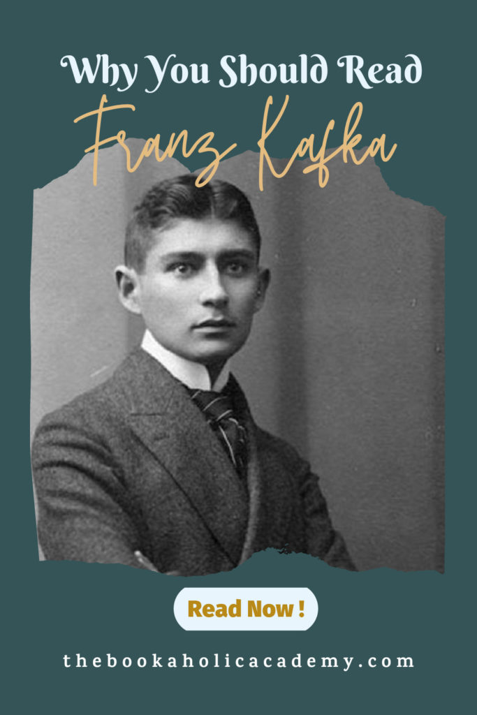 Why You Should Read Franz Kafka - Pinterest Pin