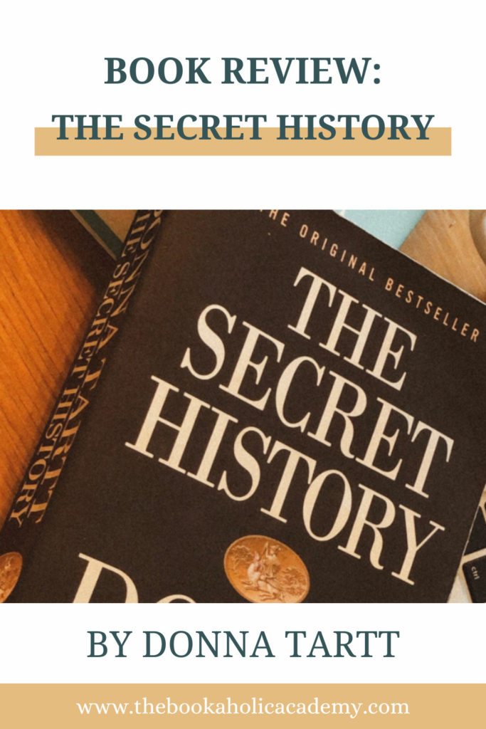 The Secret History by Donna Tartt - Pinterest Pin