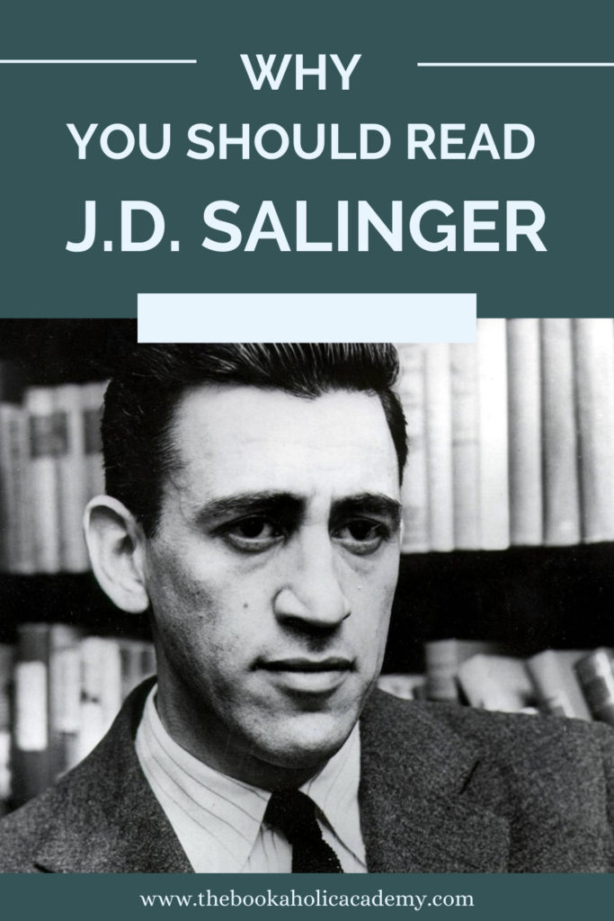 Why You Should Read J.D. Salinger - Pinterest Pin