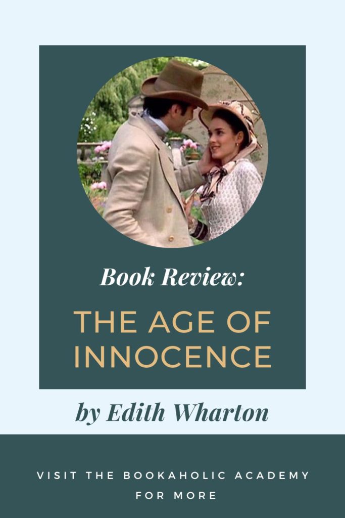 Review: The Age of Innocence by Edith Wharton - Pinterest Pin