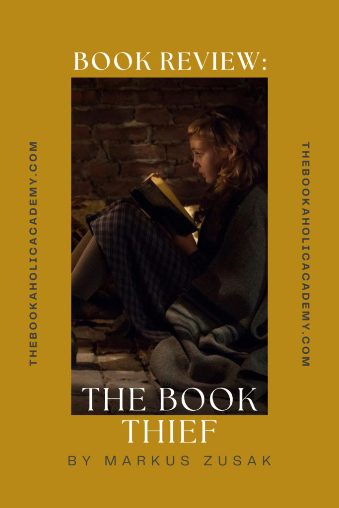 Book Review: The Book Thief by Markus Zusak - Pinterest Pin