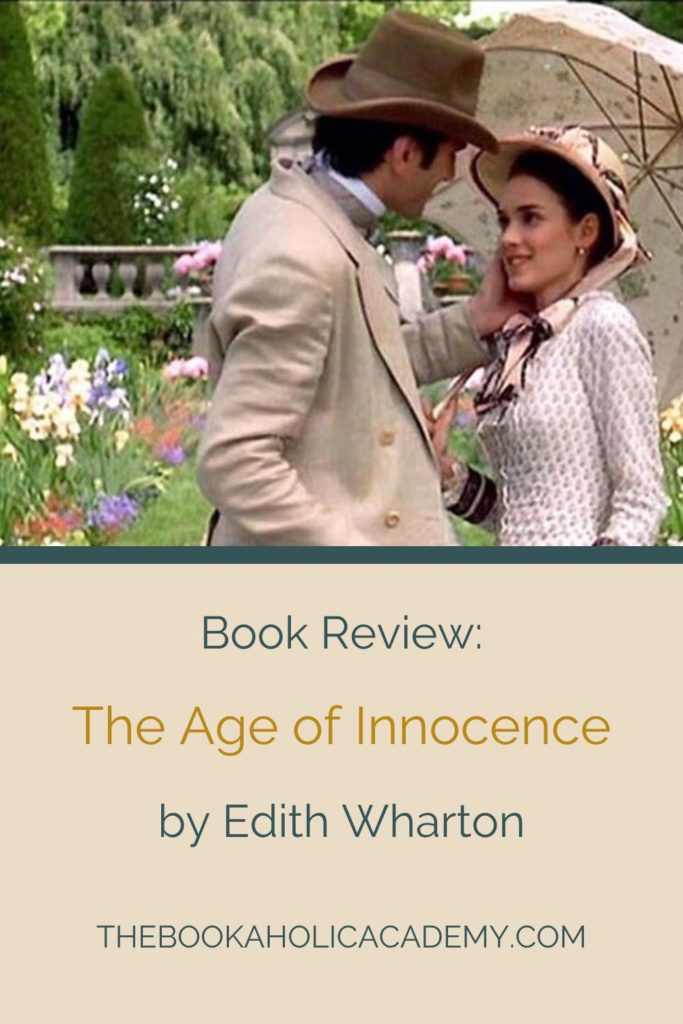 Review: The Age of Innocence by Edith Wharton - Pinterest Pin