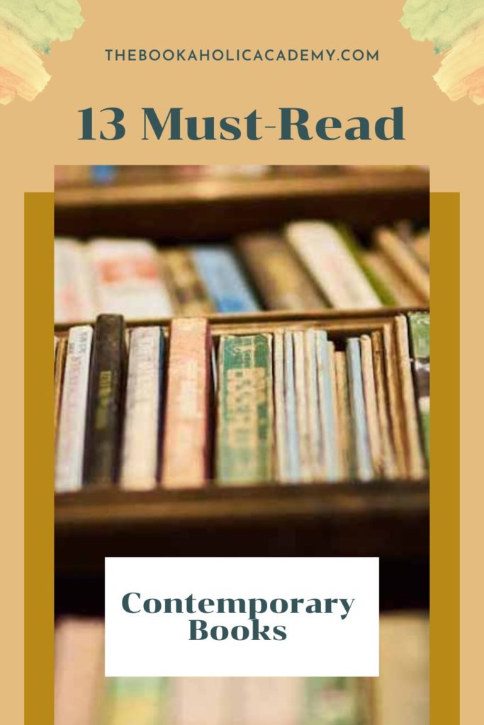 13 Must-Read Contemporary Books That Will Expand Your Horizon - Pinterest Pin