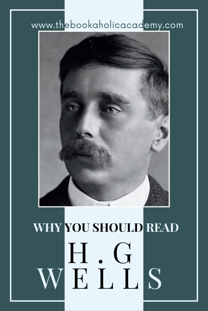 Why You Should Read H.G. Wells: His Best Novels - Pinterest Pin