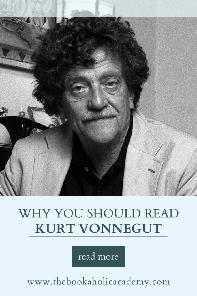 Why You Should Read Kurt Vonnegut: His Best Novels - Pinterest Pin