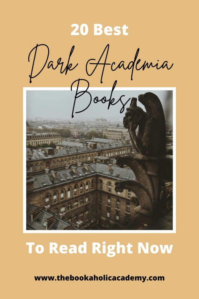 20 Best Dark Academia Books to Read Right Now - Pinterest Pin