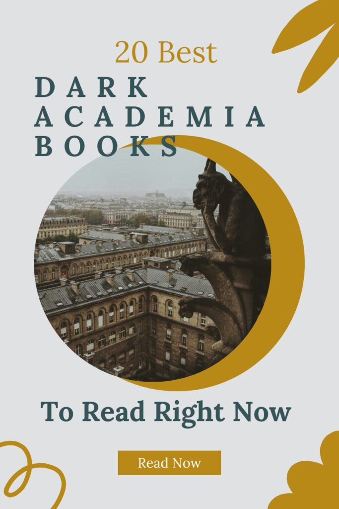 20 Best Dark Academia Books to Read Right Now - Pinterest Pin