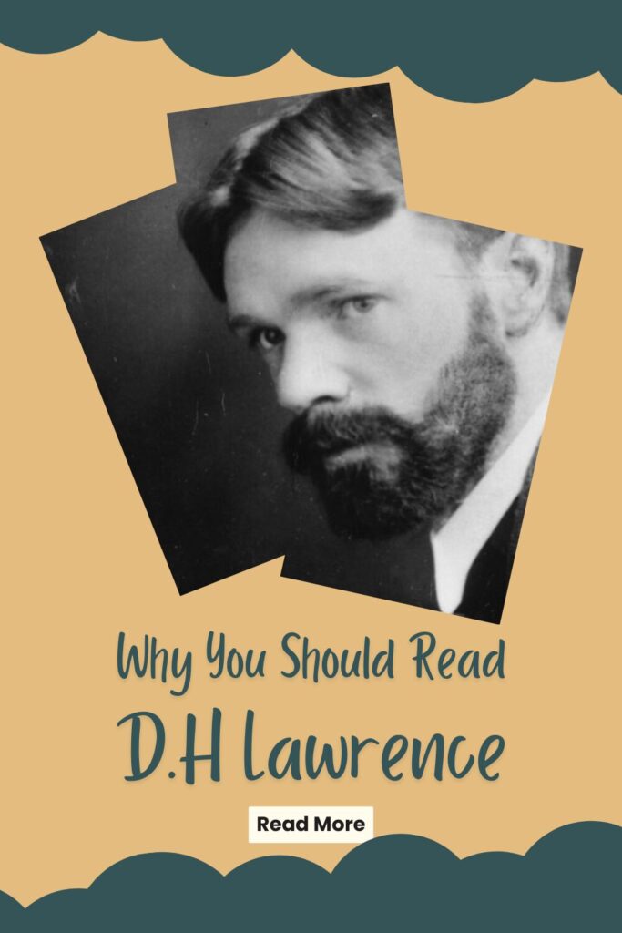 Why You Should Read D.H. Lawrence: His Best Novels - Pinterest Pin