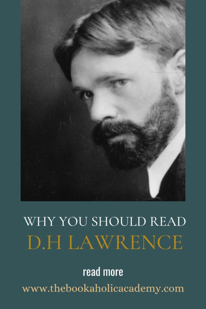 Why You Should Read D.H. Lawrence: His Best Novels - Pinterest Pin