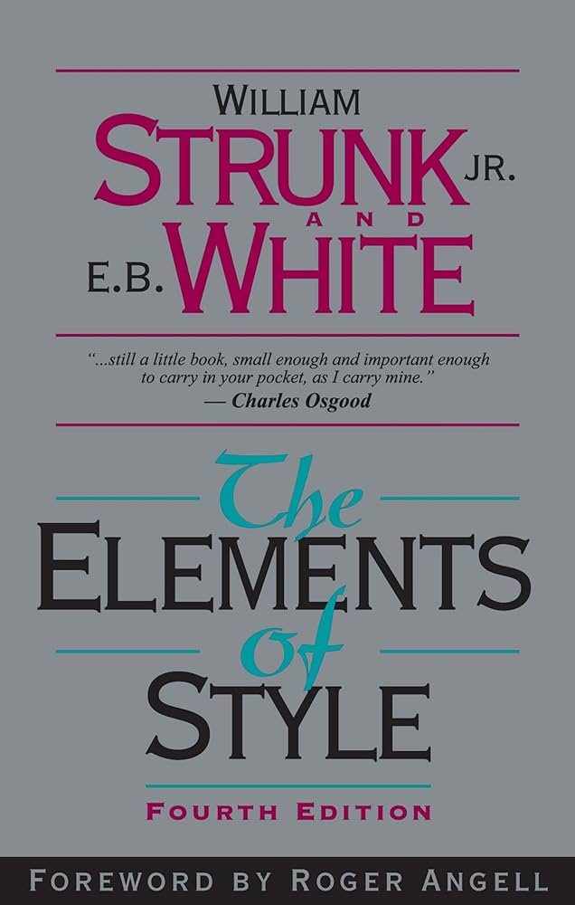 The Elements of Style Cover