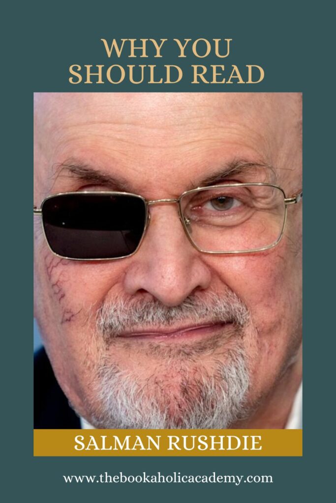 Why You Should Read Salman Rushdie: His Best Novels - Pinterest Pin